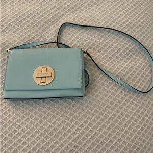 Chic Blue Crossbody Bag